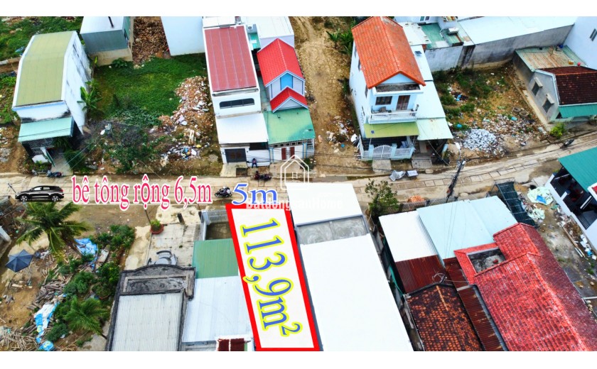 Đất TĐC Bầu Gáo – TT Diên Khánh – 113,9m² – Đường 8m – Chỉ 1,75 Tỷ